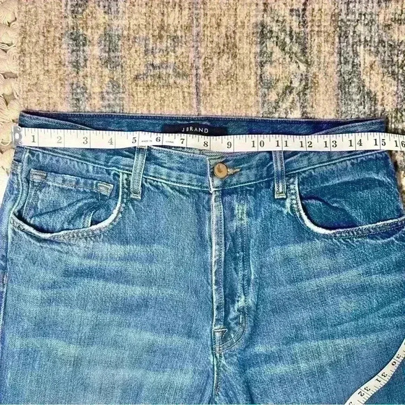 J Brand Women’s Ivy High Rise Straight Crop Jeans in Entice Size 27 - Picture 9 of 12